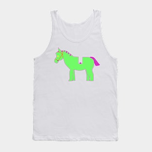 Interpretation of a Minifig Horse Tank Top